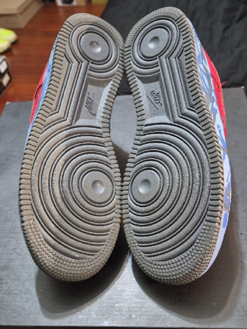 Nike Air Force 1 "Custom" (2008) M7/W8.5 EUC - Picture 9 of 10